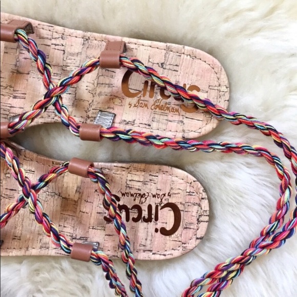 Circus By Sam Edelman Beth Ankle Lace Up Sandals - Picture 6 of 8